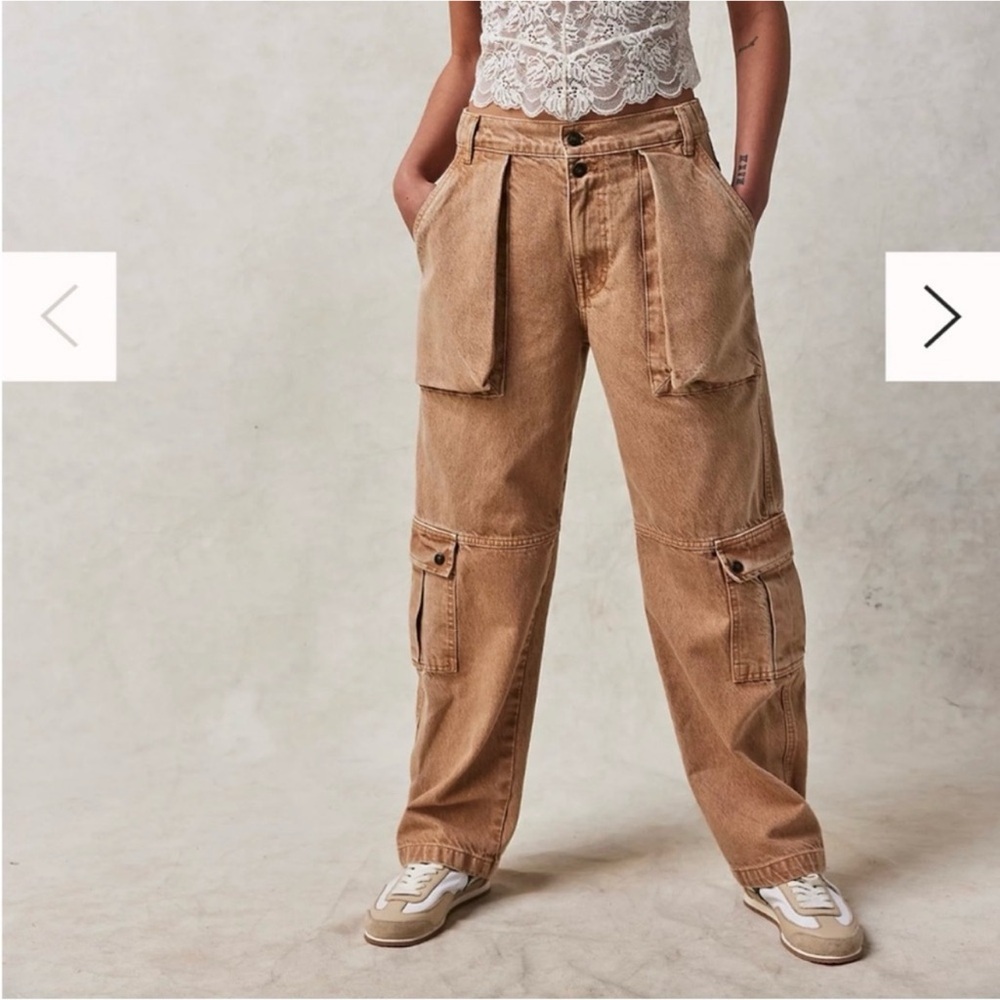 We the free Marx slouchy cargo Jean